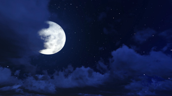 Night Sky and Clouds alt