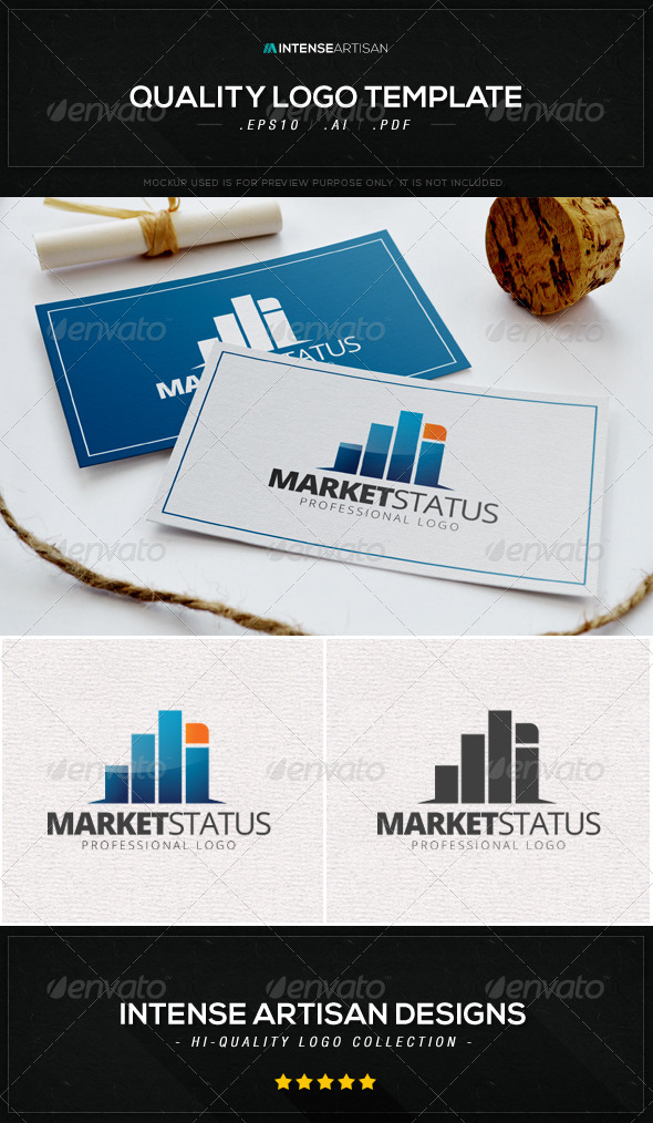 Market Status Logo Template