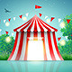 Circus Tent in Nature - GraphicRiver Item for Sale