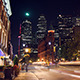 Modern City Street at Night - VideoHive Item for Sale