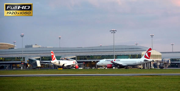 International Airport in Prague 2