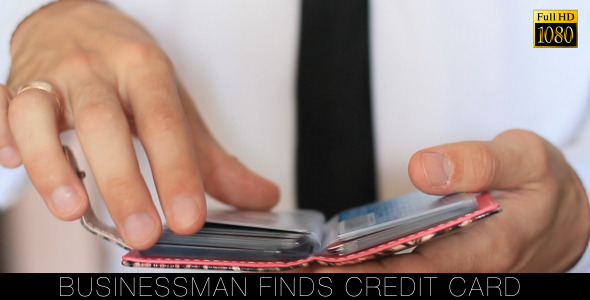 Businessman Finds Credit Card