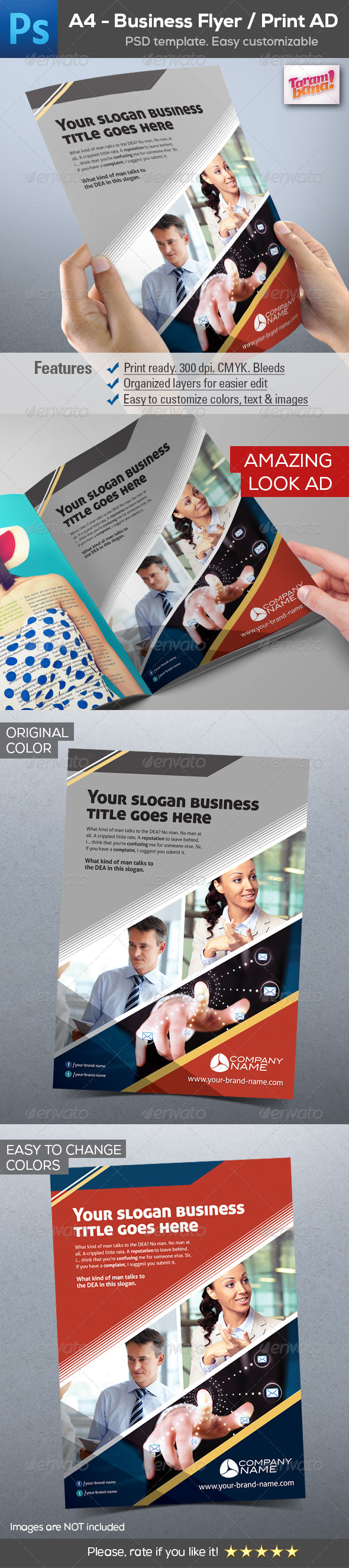 Business Flyer Print AD Template