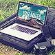 Laptop - Realistic Photographer Mock Up - GraphicRiver Item for Sale