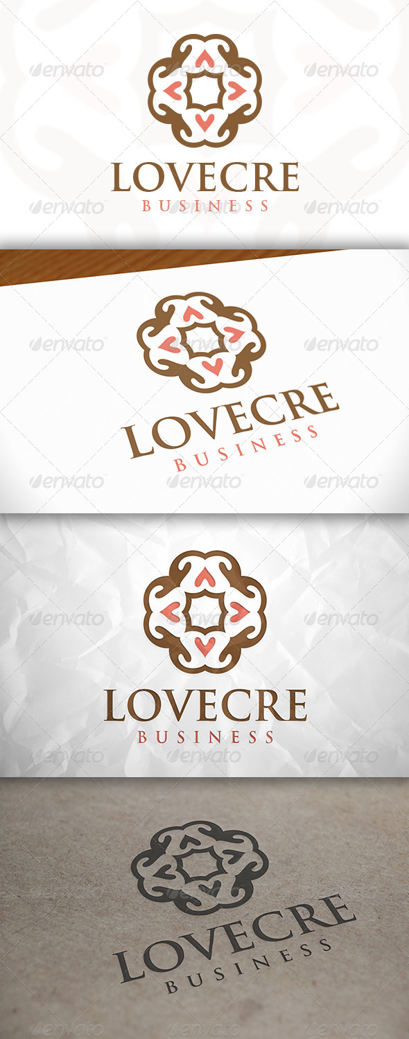 Love Crest Logo