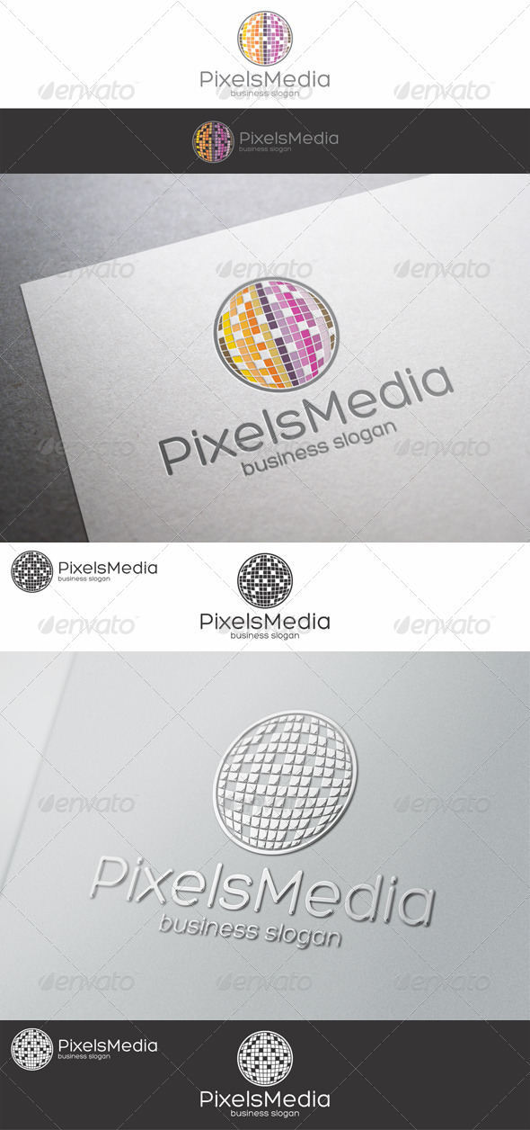 Pixels Media Logo