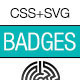 CSS3 + SVG Badges - CodeCanyon Item for Sale