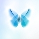 Abstract Butterfly, Futuristic Vector Illustration - GraphicRiver Item for Sale