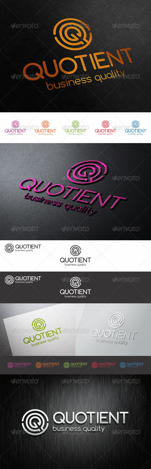 Q Logo Letter Monogram