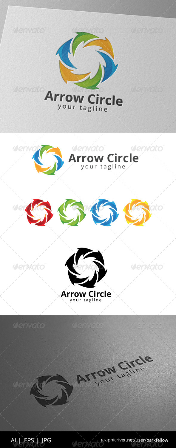 Circle Arrow Social Community