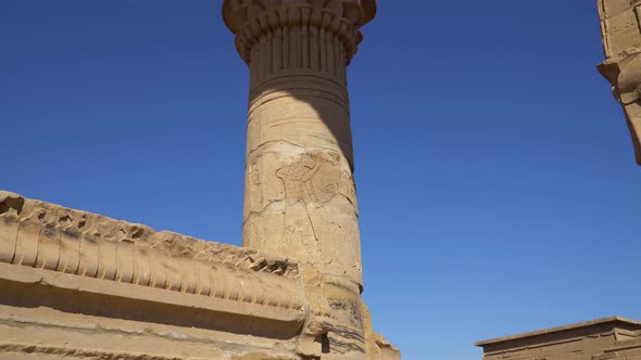 Kalabsha Temple on an island in Nubia next to Lake Nasser, Aswan, Egypt.