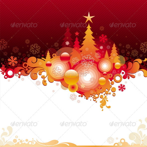 Decorative Christmas Background