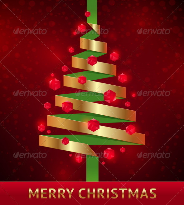Decorative Paper Christmas Tree