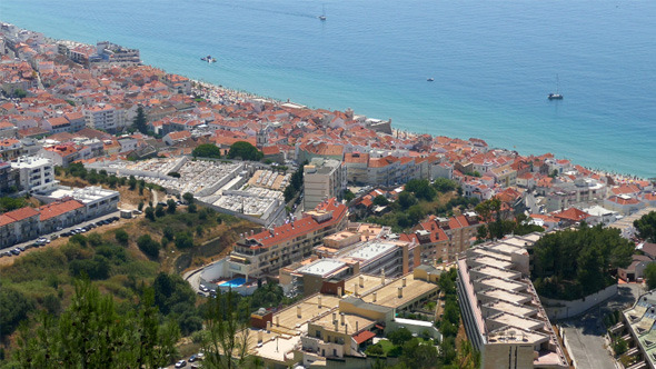 Panoramic View of Resort Town 830