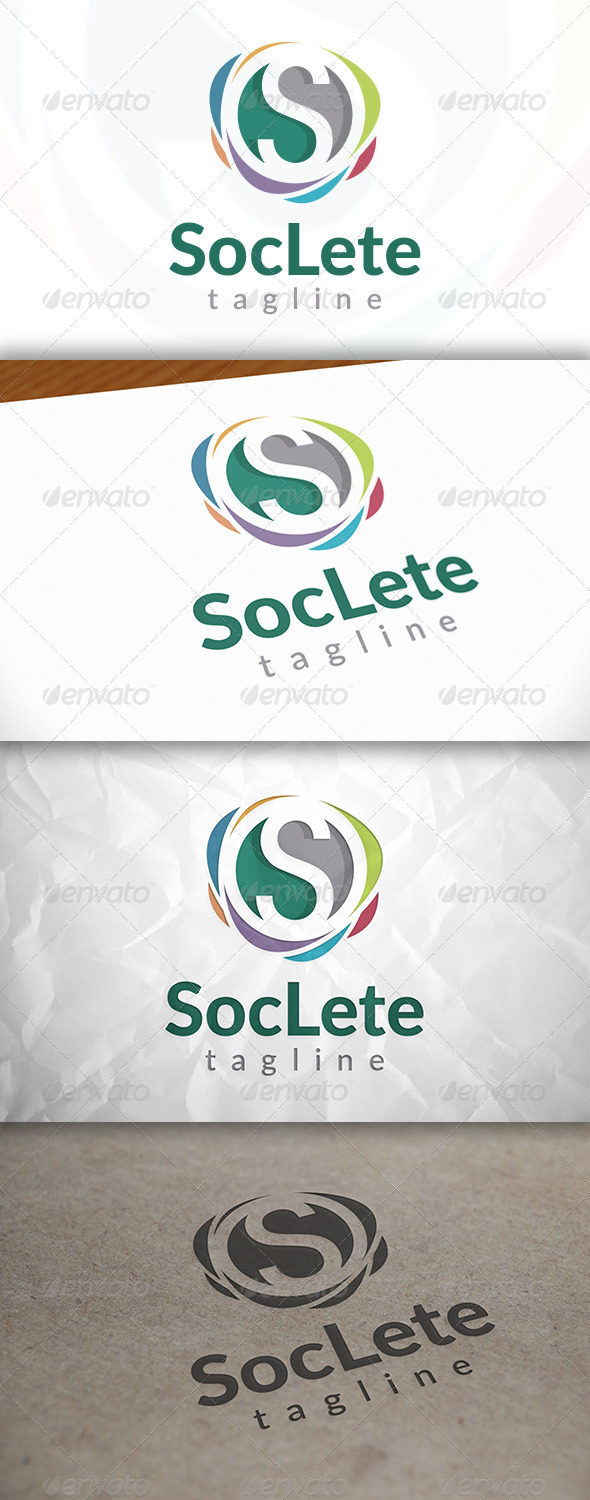 Social Colors Logo