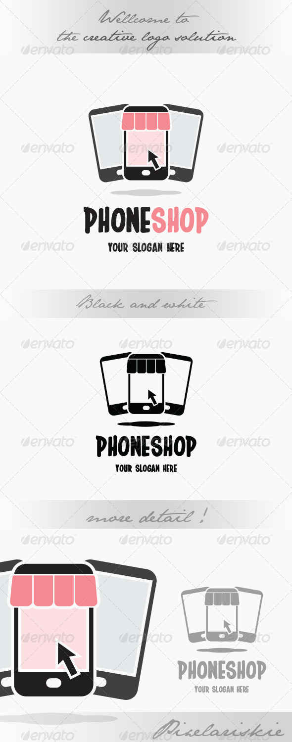 Phone Shop Online Logo
