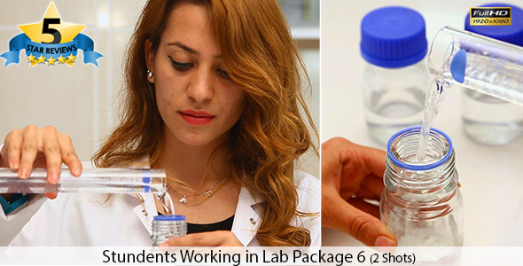 Student Working in Lab