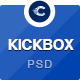 KickBox Fitness Sport Events PSD - ThemeForest Item for Sale