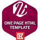 Itobuz One Page HTML Template - ThemeForest Item for Sale