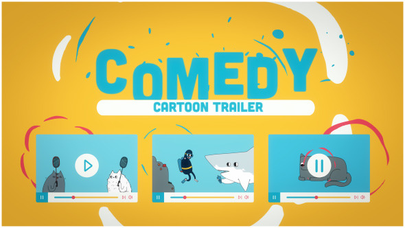 Funny Cartoon Comedy Trailer alt