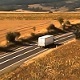 Truck Driving on Country Road - VideoHive Item for Sale