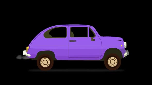 Car Classic Purple