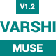 Varshi | Multi-Purpose Muse Template - ThemeForest Item for Sale