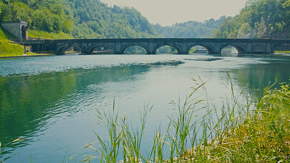 Small Bridge over Water