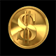 Golden Coin - VideoHive Item for Sale