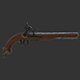 Musket Gun - 3DOcean Item for Sale