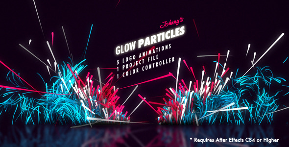 Glow Particles Logo Pack alt
