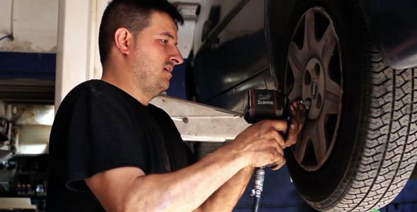 Fixing Cars Wheel