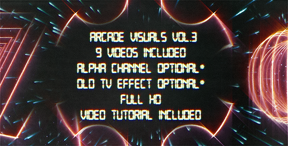 Retro Arcade Visuals Vol.3
