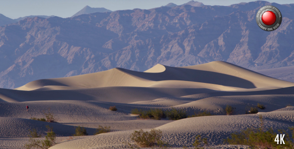 Sand Dunes Panorama