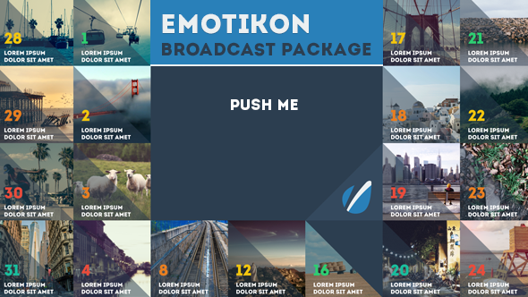 Emotikon - Broadcast Package