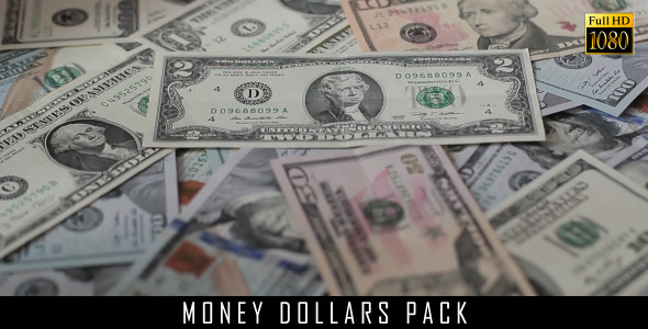 Money Dollars Pack 4