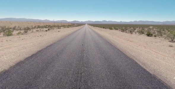 Desert Road Aerial