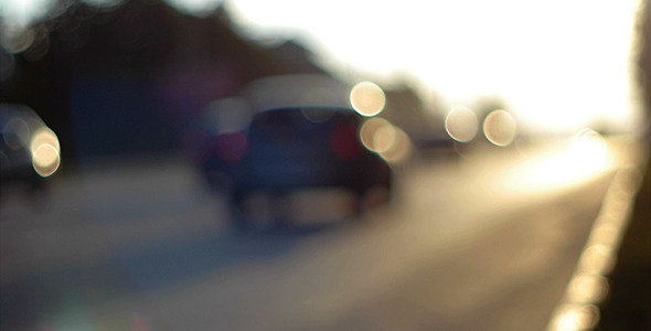 Sunset Traffic Bokeh 1 alt
