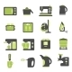 Icons with Kitchen Utensils - GraphicRiver Item for Sale