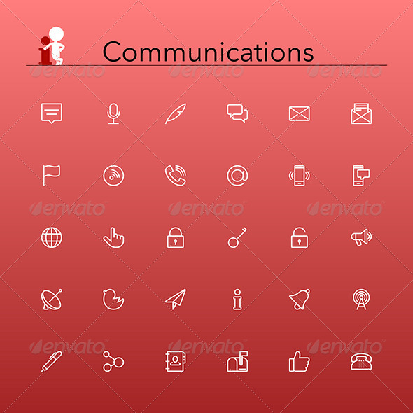 Communications Icons