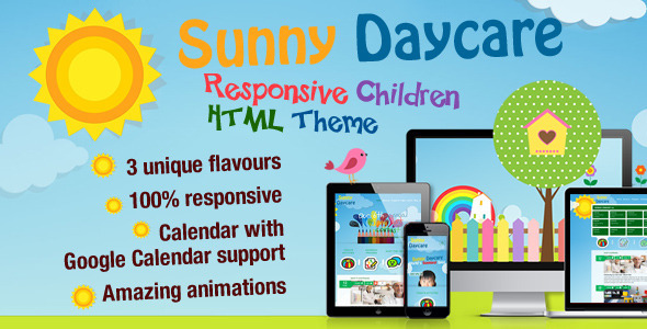 Przedszkole - Responsive Kindergarden HTML Template