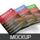 Realistic Half Fold Brochure Mockup - GraphicRiver Item for Sale
