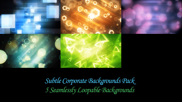 Subtle Corporate Backgrounds Pack