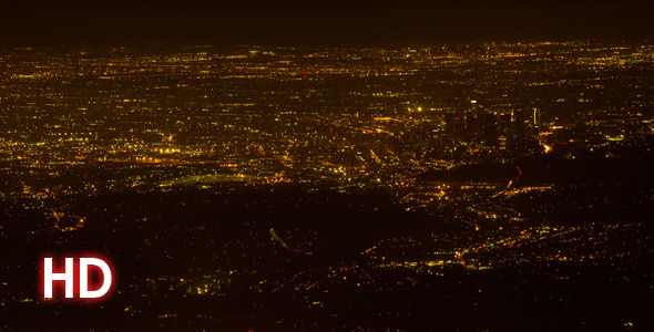 Los Angeles View From Mount Wilson 18 Miles Away 