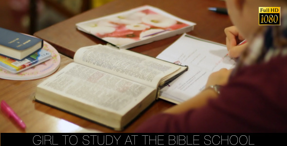 Girl To Study At The Bible School 2