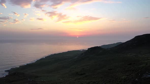 Amazing Time Lapse of Sunset at Crohy Head in County Donegal  Ireland