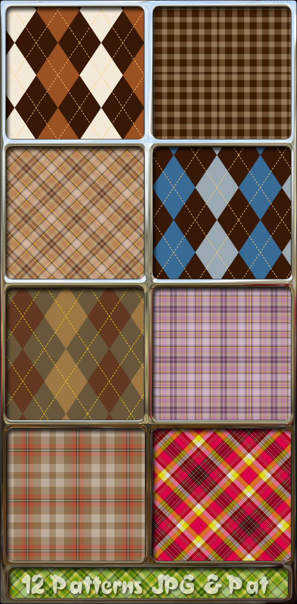 Argyle-tartan-plaid-fabrics-patterns