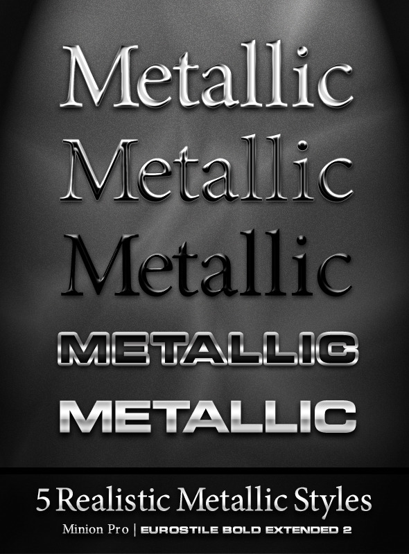 5 Realistic Metal Styles