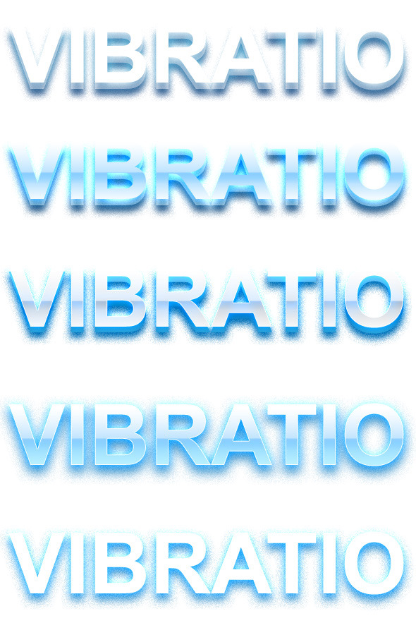 Vibratio - Vibrant 3D Text Styles