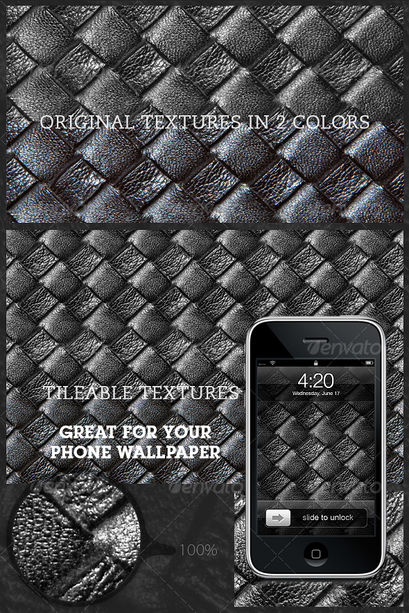 Tileable Leather: Woven Texture 3.0